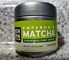 Sen Cha Naturals Matcha Ceremonial First Harvest Green Tea Powder 1.06oz