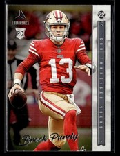 2022 Panini Chronicles #213 Brock Purdy Luminance Update Rookies card