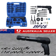 23pcs Air Hammer Kit Vibration Impact Chisel Pneumatic Hammer Tool Set with Case