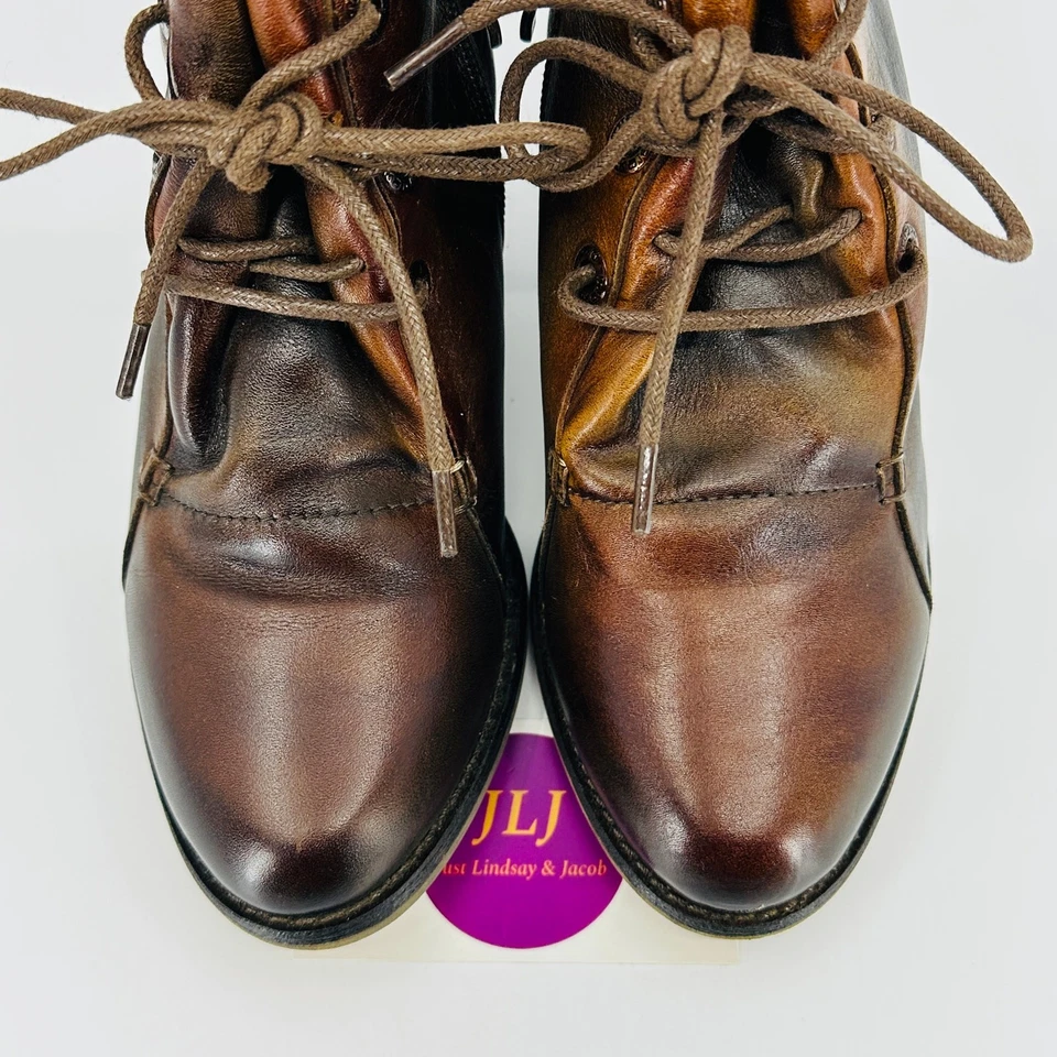 L'Artiste Spring Step Women's Juliane Leather Ankle Booties Size 37 EU/ 6.5-7 US - Image 4 of 4