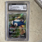 2023 Snorlax 181/165 Art Rare Holo Pokemon Card 151 Japanese CGC 10 Gem Mint