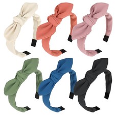 Headbands for Girls Women Hair Accessories Thin Headband with Bow Knotted Hea...