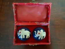 Boules Chinoises Sonores Anti Stress Elephant