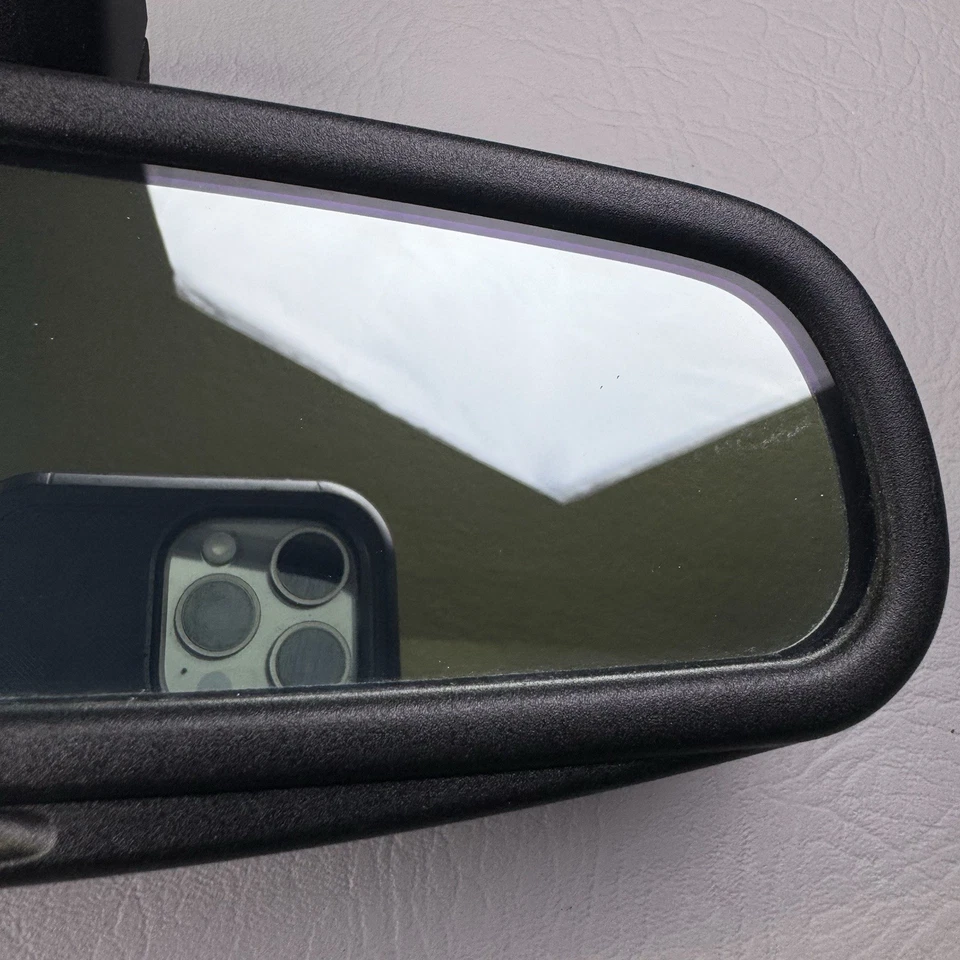 98-03 JAGUAR XJ8 XJR XK8 ESPEJO RETROVISOR DELANTERO CENTRAL ATENUACIÓN AUTOMÁTICA 8 CABLES OEM Foto 2 de 4