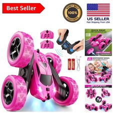 Child-Friendly 2.4 GHZ RC Car with Rechargeable Batteries - Girls' Birthday Gift