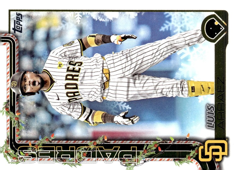 2025 Topps Holiday Luis Arraez #H151
