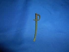 1987 GI JOE ARAH GUNG HO MARINE DRESS SABRE SWORD PART ACCESSORY