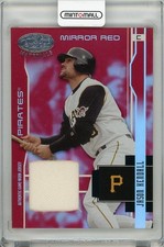 2003 Donruss Leaf Certified Jason Kendall Game Worn Jersey 017/250