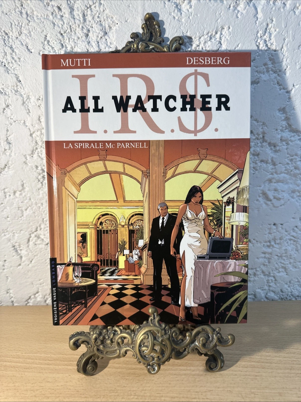 BD I.R.S All Watcher La Spirale Mc Parnell I R S Queireix - Desberg Numéro 4