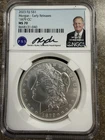 2023 Fiji  1879 CC 1 Oz Morgan Silver Dollar Early Release NGC MS70
