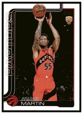 2025-26 Topps #240 Alijah Martin RC!!! ~ Toronto Raptors ROOKIE !!!