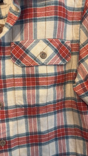 Patagonia Flannel Shirt Men's XS Organic Cotton Colorful Long Sleeve Button Up - Picture 2 of 6