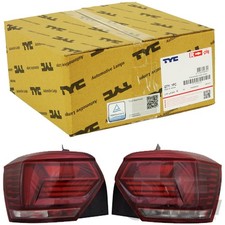 2x TYC HECKLEUCHTE RÜCKLEUCHTE LINKS/RECHTS passend für VW POLO VI AW1 BZ1 AE1