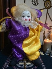 Haunted Poltergeist Clown Doll Vessel Active Dark Arts Trickster Responsive