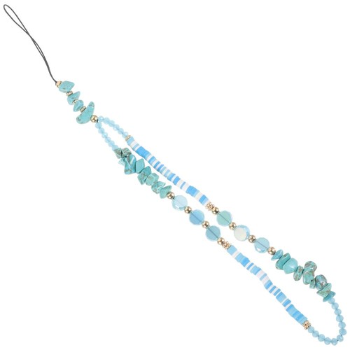 Mobile Phone Chain Beaded Charm Strap Charms Pendants Wristlet for - 第 7/11 張圖片