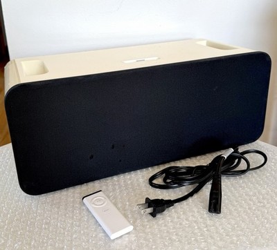 #AppleiPod Hi-Fi（M9867J/A / モデル：A1121） APPLE iPod Hi-Fi A1121 DOCK Speaker WITH REMOTE (white) *TESTED