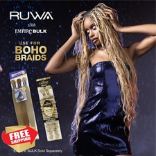 Sensationnel Ruwa Braiding Hair 48" 27 Honey Blonde 3-Pack Kanekalon