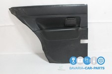 Original BMW  E21  Türverkleidung hinten links schwarz Leder + Aschenbecher 1...