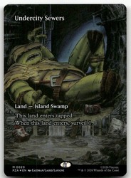 Undercity Sewers (Borderless) Foil - Teenage Mutant Ninja Turtles