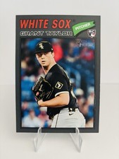 2026 Topps Heritage Dark Gray #329 Grant Taylor Chicago White Sox RC