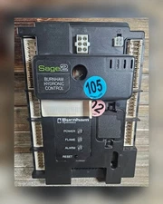 Burnham Alpha 105 Sage 2 Hydronic Control Honeywell R7910B1020 Gas Boiler Burner