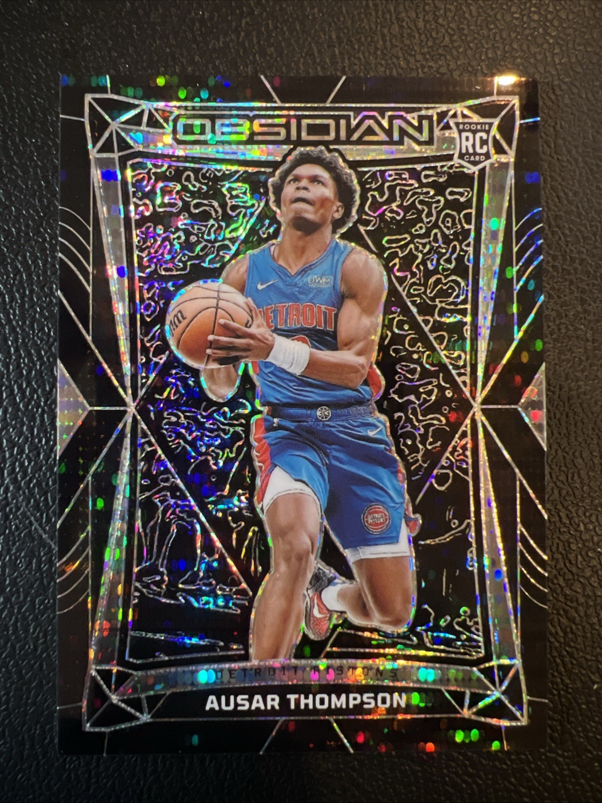 2023-24 Panini Obsidian - Ausar Thompson #58 Electric Etch International (RC)