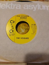 THE VOGUES 45 FIVE O'CLOCK WORLD / NOTHING TO OFFER YOU
