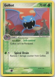 Golbat 31/107 EX Deoxys Uncommon