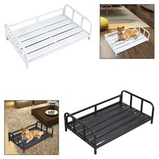 Multifunctional Elevated Pet Bed Accessories with Non-Slip Legs, Breathable and