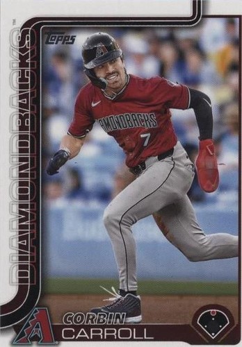 Corbin Carroll 2025 Topps Holiday #H158 Arizona Diamondbacks