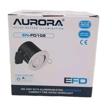 Aurora Enlite EN-FD102 240V GU10 Adjustable Fire Downlight in Polished Chrome