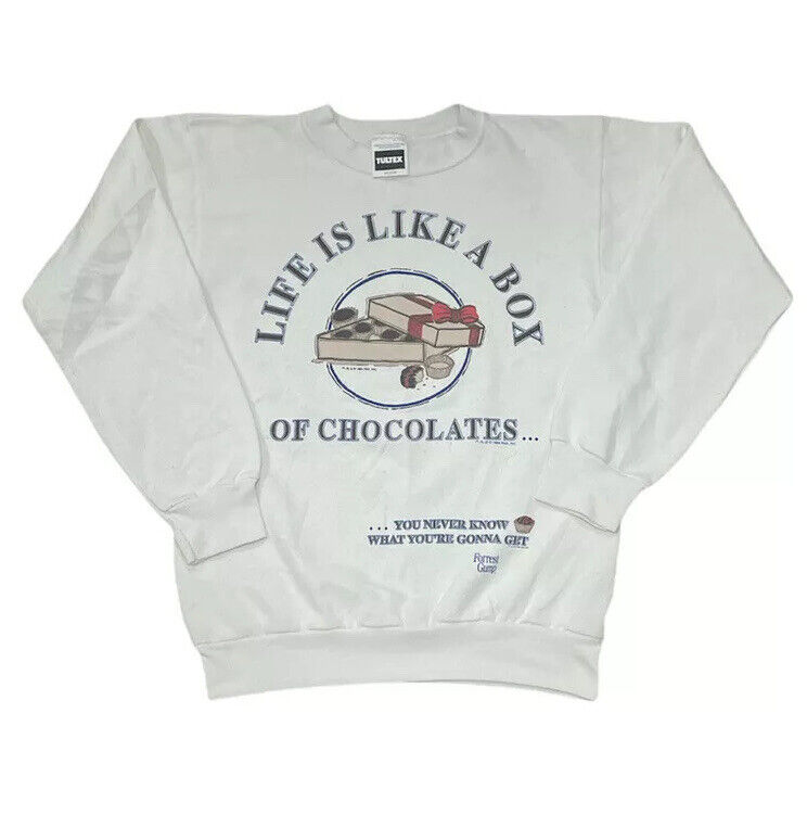 Vintage Sweatshirt 1994 Forrest Gump OFFicial site Movie Promo . Size M Bargain sale Rare Crewneck VTG