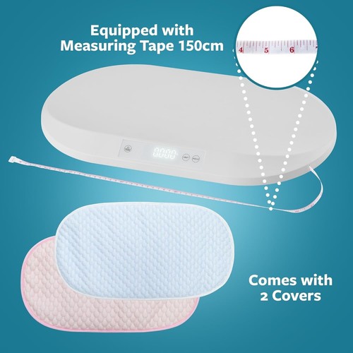 Smart Weigh Accurate Digital Baby and Pet Scale with Changing Pad - Picture 2 of 8