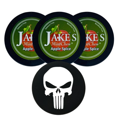 Jake's Mint Herbal Chew Apple 3 Cans & DC Crafts Can Cover