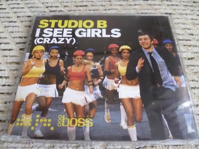 Studio B ''I See Girls (Remixes)'' Enhanced UK CD Single (2005) Ft. Harry Brooks