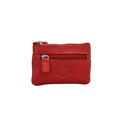 Small Coin Purse Inner Keyring Quality London Leather - Men’s Girls Ladies Boys - Picture 7 of 12
