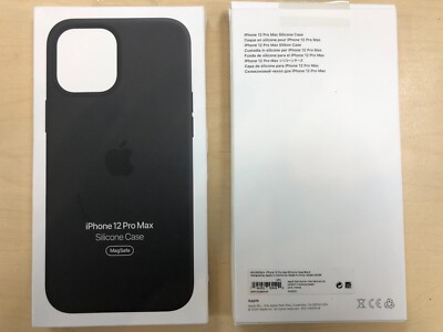 Apple iPhone 12 ブラック ケース付き アップル純正 iPhone 12 / 12Pro レザーケース ブラック 黒