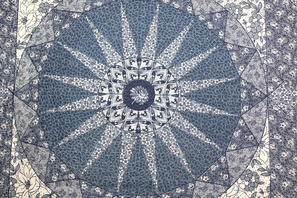 Tela bloqueador solar geométrico. Telas generales. 3 bloques hacia abajo. SeePictures.  RB-131 Foto 3 de 4