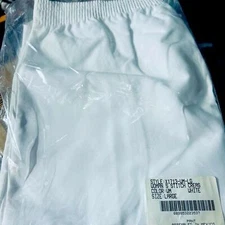White scrub‎ pants