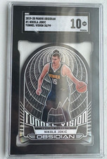 basketball cards graded sgc 10 Nikola Jokic, Tunnel Vision 38/99. Obsidian