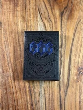 Riffle Shuffle 666 V1 Cobalt Blue Playing Cards #/2500 Rare