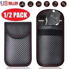 Anti-theft Car For Key Fob RFID Signal Blocker RFID Shielding Faraday Pouch Bag