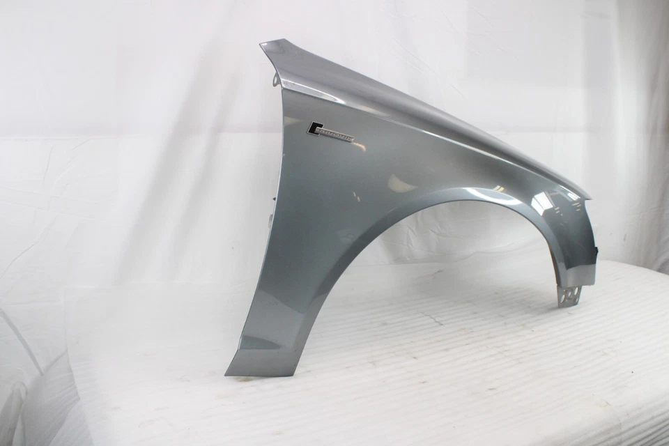 💎 09 10 11 RH 2009-2011 Guardabarros delantero derecho Audi A6 usado OEM PLATA Foto 3 de 4