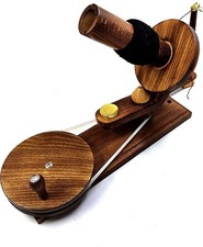 Wooden Yarn Ball Winder Crochet Tool Swift Making Yarn Knitting Winding Operated