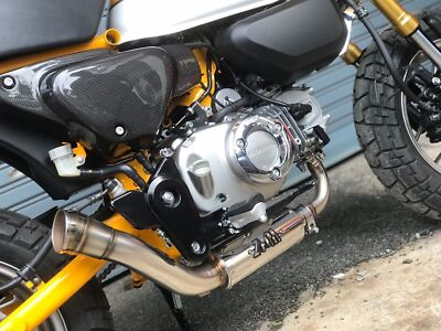 #ad #ad ZoOM Exhaust Brute Honda Monkey 125 Full System 2018 2025 Low Mount AU $430.00