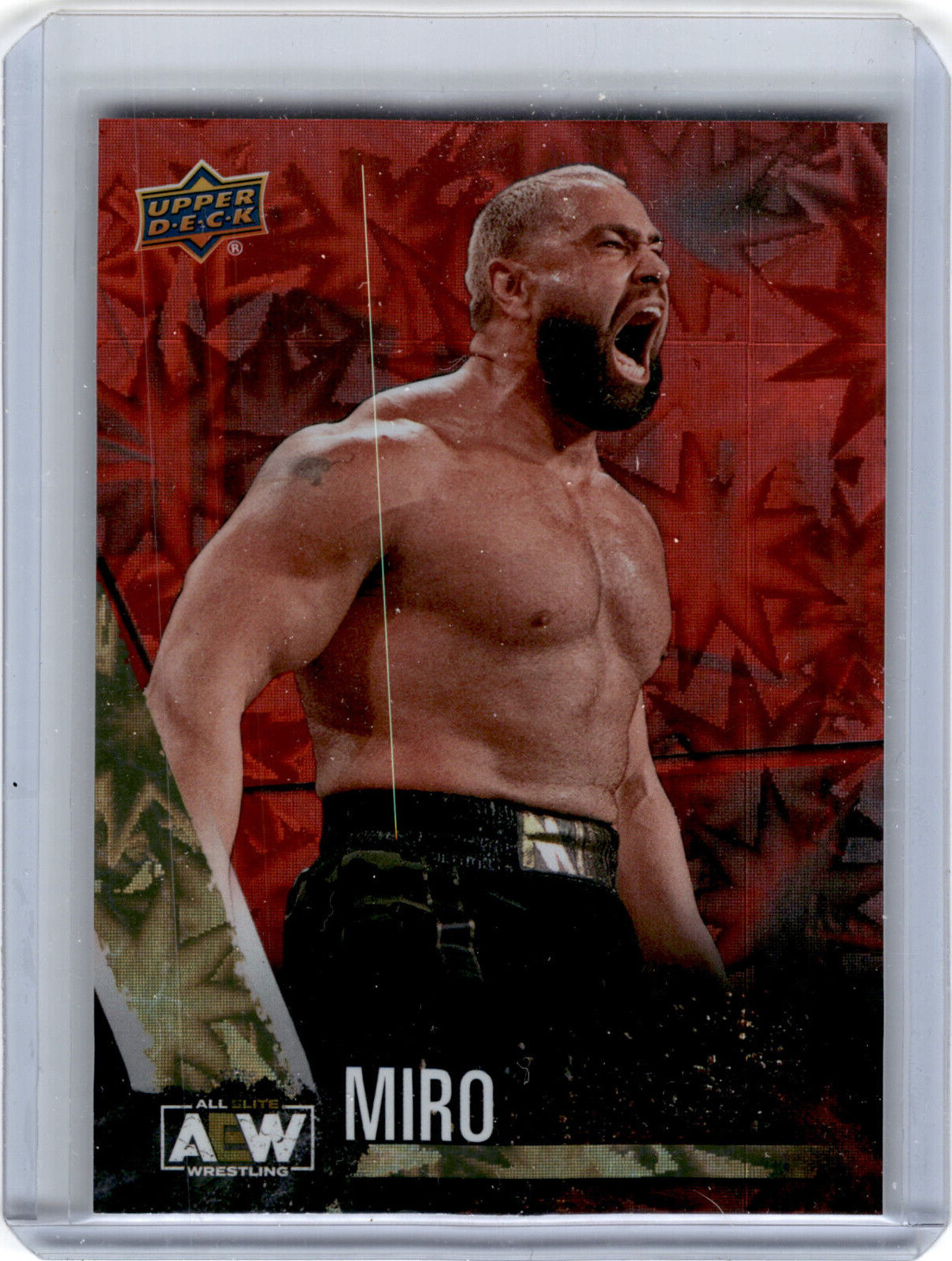 2021 Upper Deck AEW All Elite Wrestling Dynamite Parallel  Miro