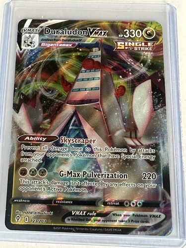Duraludon VMAX 123/203 Ultra Rare Evolving Skies Pokemon TCG NM