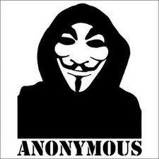 Anonymous Hoodie Vinyl Decal / Sticker 2(TWO) Pack