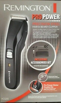 Remington HC5205 Tondeuse à Cheveux Pro Power, 2 Sabots, Ajustable 16 Hauteurs