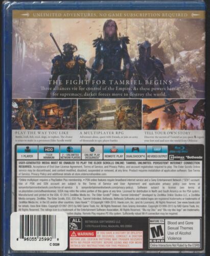 PS 4 - THE ELDER SCROLLS - NEW / SEALED - Picture 2 of 2